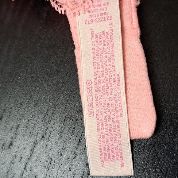 Victoria's Secret Push up lace padded bra size 34C - Picture 9 of 13